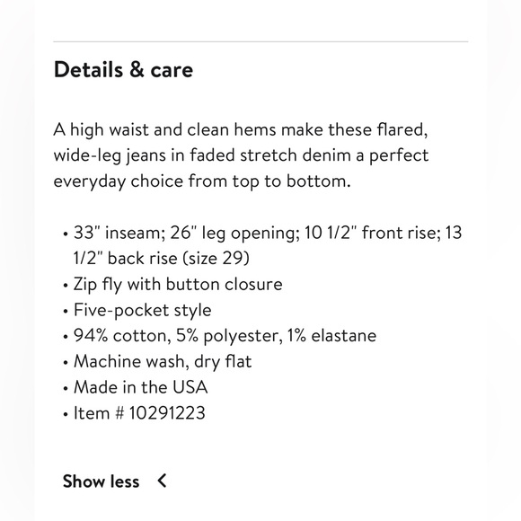 MOTHER Twister Sneak High Waist Flared Wide Leg - Size 25 - Picture 3 of 8